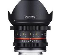 Objectif hybride vidéo Samyang 12mm T2.2 Ciné NCS CS noir pour Micro 4/3 Noir G
