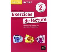 Objectif Lecture - Exercices de lecture, fichier avec corrigés Niveau 2 Cycle 3 - Irène Adami - Hatier - broché - Livre