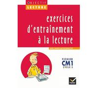 Jean-Claude Landier – Objectif Lecture – Exercices d'entraînement CM1 – Broché