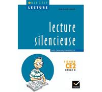 Objectif Lecture - Lecture silencieuse CE2 - Jean-Claude Landier - Hatier - broché - Livre