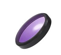 Objectif Macro 15X à dégagement Rapide, Compatible avec l'objectif Macro DJI Action 6 15x, Verre Optique microscopique de Vision du Monde for Accessoires Action 6(B)