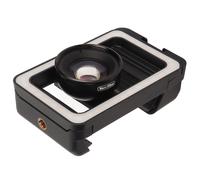 Objectif Macro De TéLéPhone 100mm, Clip Universel, Objectif Macro D'appareil Photo De TéLéPhone Portable 4k Hd Avec LumièRe De Remplissage Led