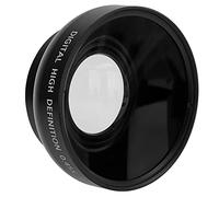 Objectif Macro Grand Angle 46 Mm 0,45 X, Objectif de Gros Plan Universel en Verre Optique pour Tous Les Objectifs de Caméra de 46 Mm de Diamètre, Objectif de Conversion