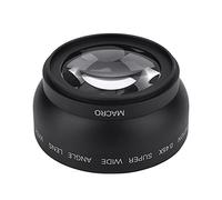 Objectif Macro Grand Angle, Appareil Photo 52 mm grossissement 0,45X Lentille de Conversion Universelle Objectif Professionnel en Verre Optique pour Appareil Photo Gros Plan, pour