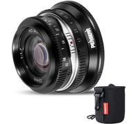 Objectif Manuel Aps-C Fuji Fx 25 Mm F1.7 Compatible Avec Les Appareils Photo Fujifilm X-T3 X-H1 X-Pro2 X-E3 X-T1 X-T2 X-T4 X-T5 X-T10 X-T20 X-T200 Xs10 X-A2 X-E2 X-E1 X30 X70 X-A1 (Noir)