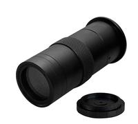 Objectif microscope 100x C Mount Lens Optique 0 5-3x pour la caméra vidéo industrielle USB