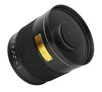 Objectif Miroir Téléobjectif 500 Mm F6.3 pour Appareil PhotoNEXMount, échelle Précise, Conception Pliable, Revêtement MC, Léger (Noir)