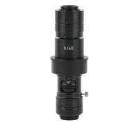 Objectif monoculaire FHD 80X, Zoom réglable 0,7x-4,5x en continu, grande vue 220mm, for Microscope vidéo à monture HDMI VGA USB C, caméra