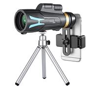 Objectif monoculaire léger et Portable 18x62 HD BAK4 Prisme FMC, Objectif Transparent for la Chasse, la randonnée, l'observation des Oiseaux