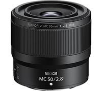Objectif hybride Nikon Z 50mm f/2,8 Macro Nikkor Noir