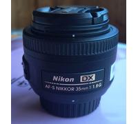 Nikon Nikkor 35mm F1.8 SWM AF-S DX MA G Objektiv noir | très bon état reconditionné