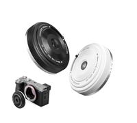 Objectif Pancake AF 28 mm F4.5 à Monture E Compatible avec Les appareils Photo Sony ZVE-10, A7CII, A7IV, A6400, Nikon Z6III, ZF, Z5II et Fuji X-T5, X-T4 et X-S10.(XF)