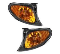 Objectif Phare Compatible Avec BMW Pour E46 Série 3 2002-2005 Voiture Coin Feu Clignotant Lampe Lentille Couverture OEM:63137165859 63137165860(A pair)