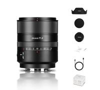 Objectif Plein Format 7artisans AutoFocus 24 mm F1.8, Grande Ouverture F1.8, Prise en Charge Automatique/Manuelle, Compatible avec Sony FX A1 A9 A7M A7R A7S A7C Séries ZVE FX3, A9II, A7M2, A7S2