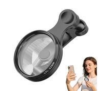 Objectif Polarisant pour Téléphone - 52mm Clip Circulaire Filtre Polariseur Optique - Objectif Polariseur pour Caméras De Smartphones Qualité Optique pour Utilisateurs en