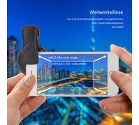 Objectif polyvalent pour téléphone portable, idéal pour la photographie professionnelle avec objectifs grand angle et macro, optique haute