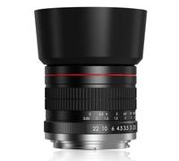 Objectif Portrait 85mm f1.8 Objectif à Monture E Manuel Lentilles pour Sony Alpha A7C A7R A7S A7 A9 A6700 A6600 A6500 A6400 A6300 A6100 A6000 A5100 A5000 NEX-7 NEX-7 NEX-6 NEX-5T NEX-5R, etc