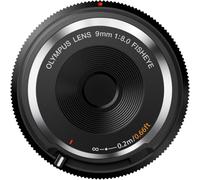 Objectif pour Hybride Olympus 9mm f/8 fisheye Noir