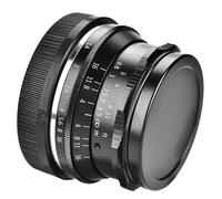 Objectif principal 7Artisans 35 mm F1.2 a mise au point fixe manuelle pour appareils photo hybrides M4/3 (pour M4/3)