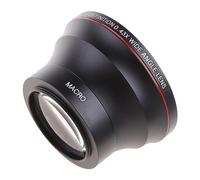 Objectif professionnel super grand angle 49 mm/52 mm/55 mm/58 mm 0,43x avec partie macro