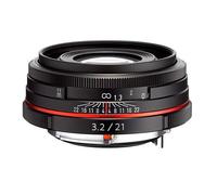 Objectif reflex Pentax HD 21 mm f/3.2 ED AL Limited noir