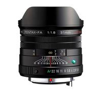 Objectif reflex Pentax HD FA 31mm f/1,8 ED Limited Noir