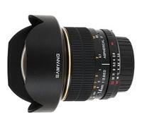 Objectif reflex Samyang 14 mm f/2.8 Aspherical IF ED UMC; Monture Canon Noir G