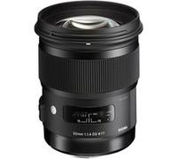 Objectif Reflex Sigma 50mm f/1,4 DG HSM Art pour Canon EF Noir G