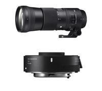 Objectif Reflex Sigma KIT 150-600mm f/5-6,3 DG OS HSM Contemporary + Téléconvertisseur TC-1401 pour Canon EF