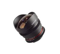 Objectif SAMYANG 8mm T3,8 Fisheye VDSLR Canon.