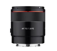 Objectif Samyang AF 75mm F1.8 - Sony FE - Focale fixe - Ouverture F/1.8 - Bokeh 9 lames - Compact léger