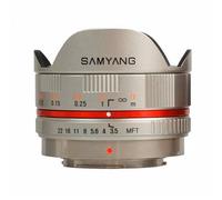 Objectif Samyang - Fonction Fisheye - 7.5 mm - f/3.5 UMC - Micro Four Thirds - pour Olympus PEN E-PM1; Panasonic Lumix G DMC-G1C, GF1CEG-P, GF1KEB-S, GF3X, GX1, GX1K, GX1X