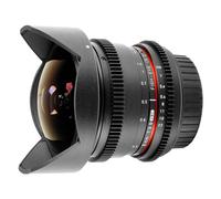 Objectif Samyang VDSLR - Fonction Fisheye - 8 mm - T3.8 UMC CS II - Nikon F - pour Nikon D3100, D3200, D3300, D5000, D5100, D5200, D5300, D7000, D7100, D90