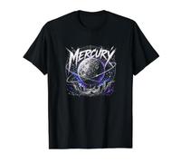 Objectif Scientifique sur l'orbite de la planète Spatiale Mercure T-Shirt Graphique avec Valeur
