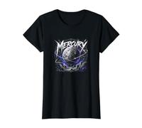 Objectif Scientifique sur l'orbite de la planète Spatiale Mercure T-Shirt Graphique avec Valeur