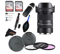 Objectif Sigma contemporain de 18-50 mm f2.8 DC DN pour Sony E avec pack avancé Sunshine Photo