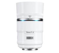 Objectif SIRUI Sniper 75mm F1.2 Autofocus Téléobjectif APS-C pour Sony E-Mount-Blanc,75AS12E-W
