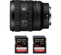 Objectif Sony FE 16-25mm f/2.8 G + 2 SanDisk 64GB Extreme PRO UHS-II + Ebook 20 astuces pour des images qui claquent