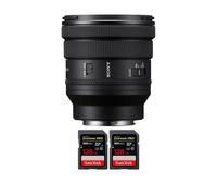 Objectif Sony FE 16-35mm PZ F4 G + 2 SanDisk 128GB Extreme PRO UHS-II + Ebook 20 astuces pour des images qui claquent
