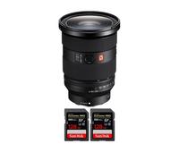 Objectif Sony FE 24-70mm F2.8 GM II + 2 SanDisk 128GB Extreme PRO UHS-II + Ebook 20 astuces pour des images qui claquent