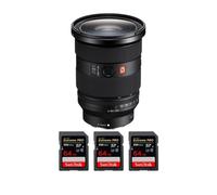 Objectif Sony FE 24-70mm F2.8 GM II + 3 SanDisk 64GB Extreme PRO UHS-II + Ebook 20 astuces pour des images qui claquent