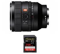 Objectif Sony FE 50mm F1.4 GM + 1 SanDisk 256GB Extreme PRO UHS-II + Ebook 20 astuces pour des images qui claquent