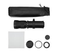 Objectif super teleobjectif 420-800 mm f/8,3-16 avec zoom manuel pour appareil photo reflex Olympus a monture OM