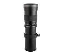 Objectif téléobjectif 420-1600 mm F8.3 Compatible avec Les appareils Photo Reflex numériques Nikon D3100, D3200, D3400, D5500, D5200, D5600, D90, D7500 et D7200.