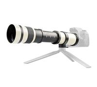 Objectif Téléobjectif, Tout Nouveau Blanc 420-800mm Ouverture F/8.3-16 Télescope De Mise Au Point Manuelle Complète Zoom Téléobjectif pour EF-S Appareil Photo À Monture