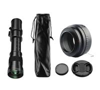 Objectif téléobjectif Zoom Manuel 420-800 mm F8.3 Compatible avec Les Reflex numériques Canon EOS R1 à Monture EF (D850, D7500, D3400, D750 et D810).(for X 01)