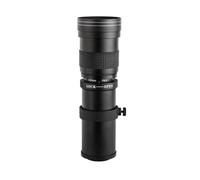 Objectif téléphoto 420-1600mm 800mm F8.3, Compatible avec Nikon | D3100 D3200 D3400 D5500; objectif zoom manuel, filtre 67mm, F16, 8 lamelles, plein format