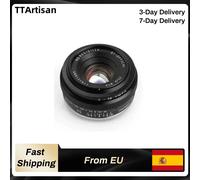 Objectif TTArtisan 25 mm F2 APS-C à mise au point manuelle pour Sony E Fuji X Nikon Z Livraison rapide depuis l'entrepôt à l'étranger en Europe Black