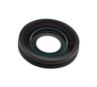Objectif ultra grand angle 185° pour DJI Action 6 - Construction en aluminium, compact 4 × 4 × 1,3 cm, noir