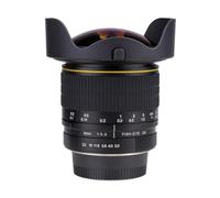 Objectif Ultra Grand-Angle Fisheye Asphérique Circulaire 8 Mm F/3.0, Compatible avec Les Appareils Photo Reflex Numériques Canon 750D, 77D, 80D Et 1100D. Livraison Gratuite.(Canon EF)